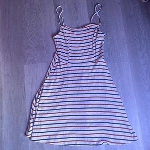 Tight to flowy dress
